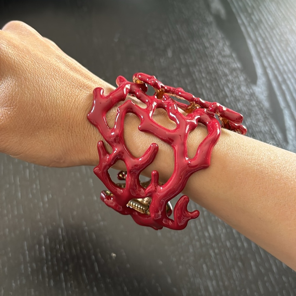 Red coral bracelet - Picture 8 of 8